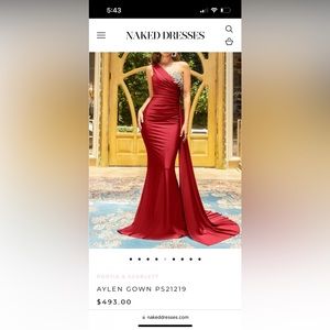 Brand is Naked Dress. Size is US 0/ EUR 32. Color is emerald green.